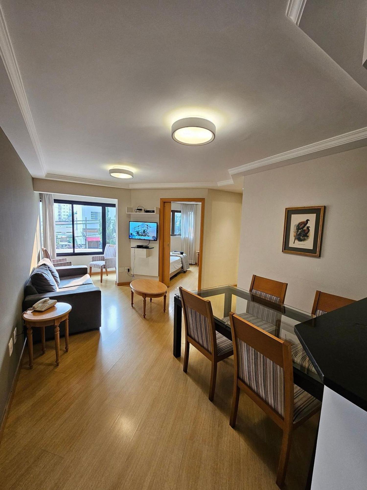 Flat Apart-Hotel Com Dois Quartos E Dois Banheiros San Paolo Esterno foto