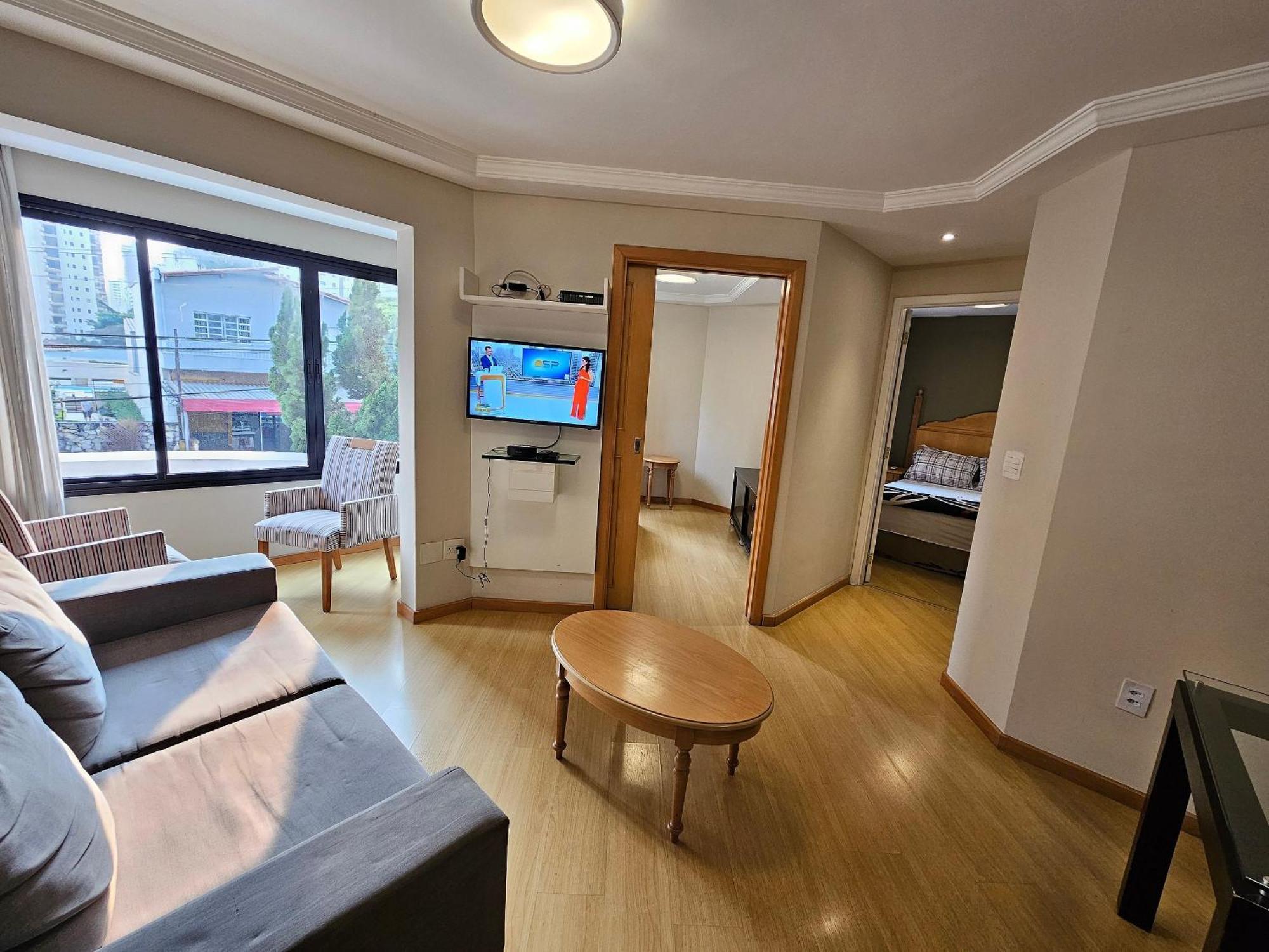 Flat Apart-Hotel Com Dois Quartos E Dois Banheiros San Paolo Esterno foto